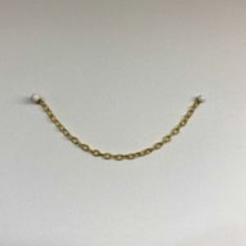 107 Fine Textured Antique Style Chain