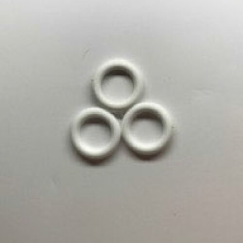 60 Faux Bone Ring for Baby Teether