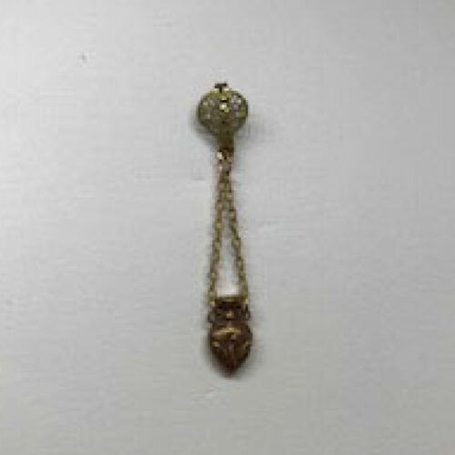 CP 35 C - Perfume Flask on Chatelaine Hook