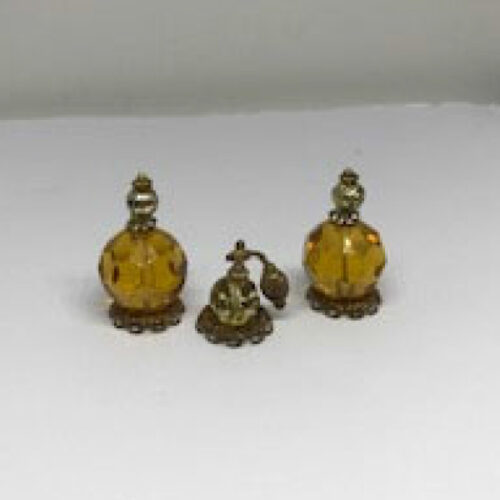 Crystal Perfume Set - Amber
