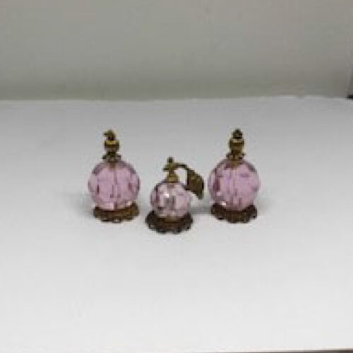Crystal Perfume Set - Pink