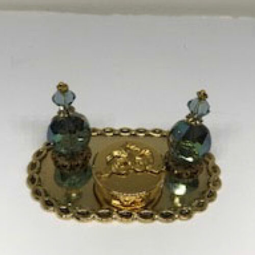 DeLux Iridescent Crystal Perfume Set