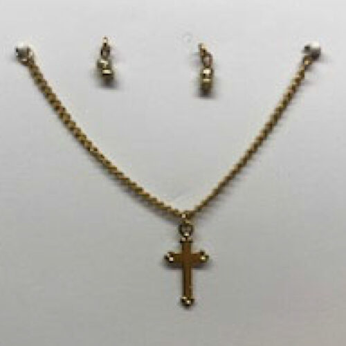 Devotion Cross on 3” Chain