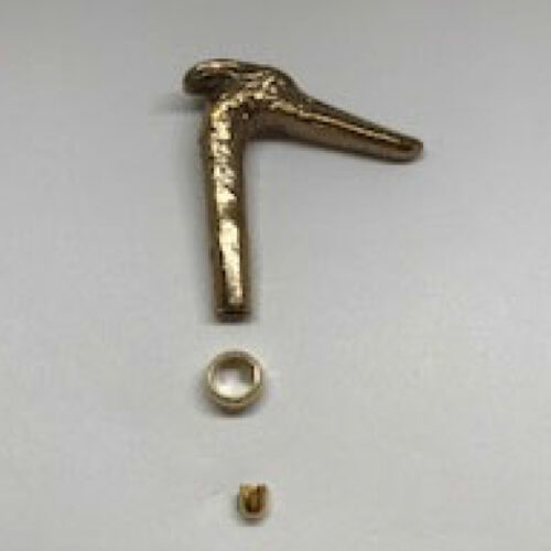 Walking Stick Whippet Dog Head