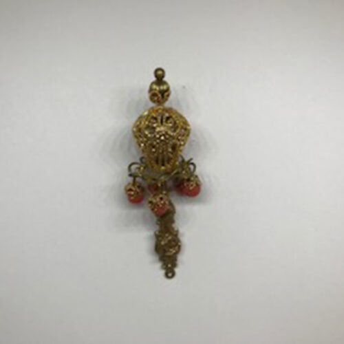 K - 2 Coral Glass Beads